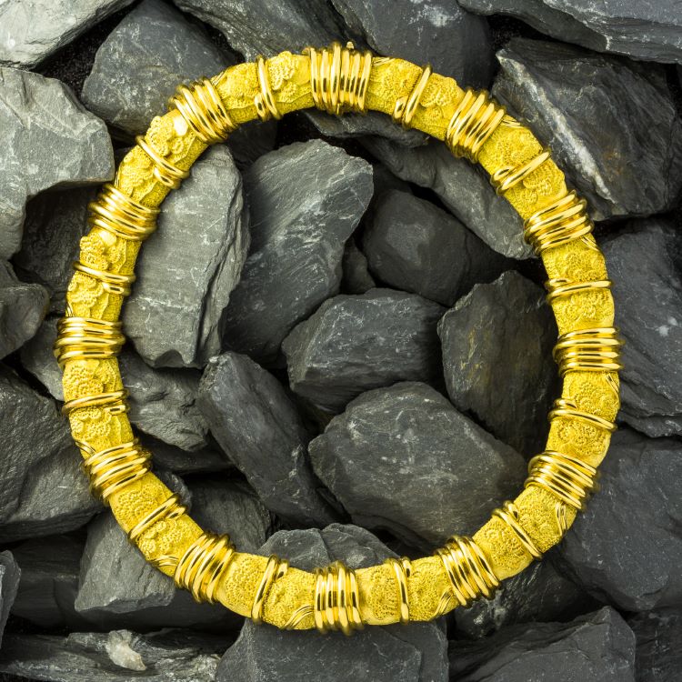 18 Karat Yellow Gold Necklace by Henry Dunay