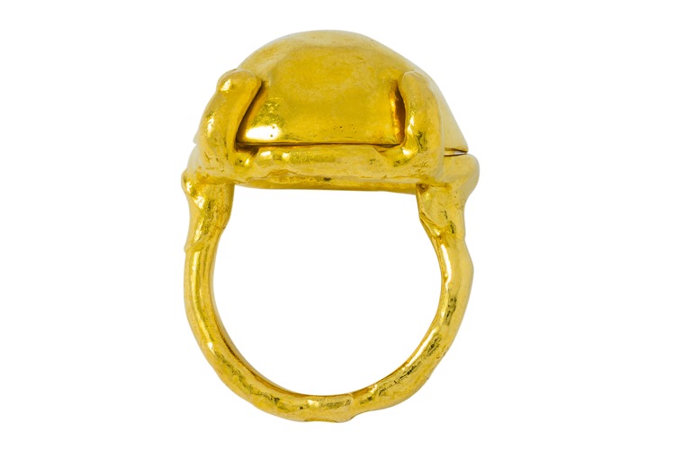Jean Mahie Ring, 22K Yellow Gold