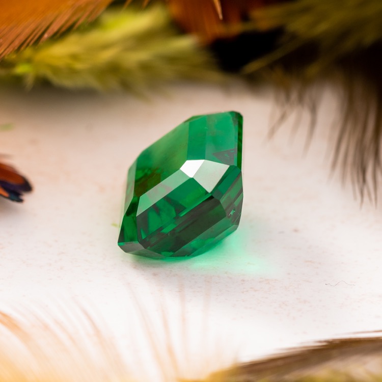 No Oil Emerald Cut Emerald