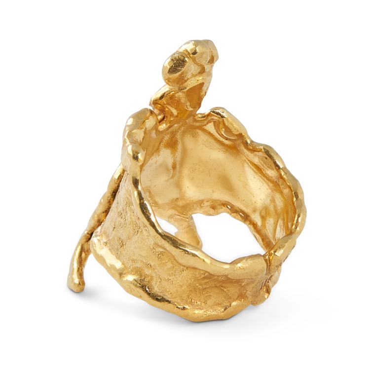 Jean Mahie 22k Yellow Gold Ring