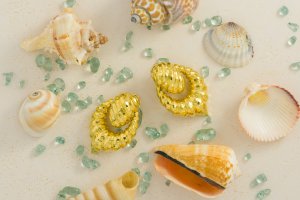 Henry Dunay Gold Earrings | JS Fearnley
